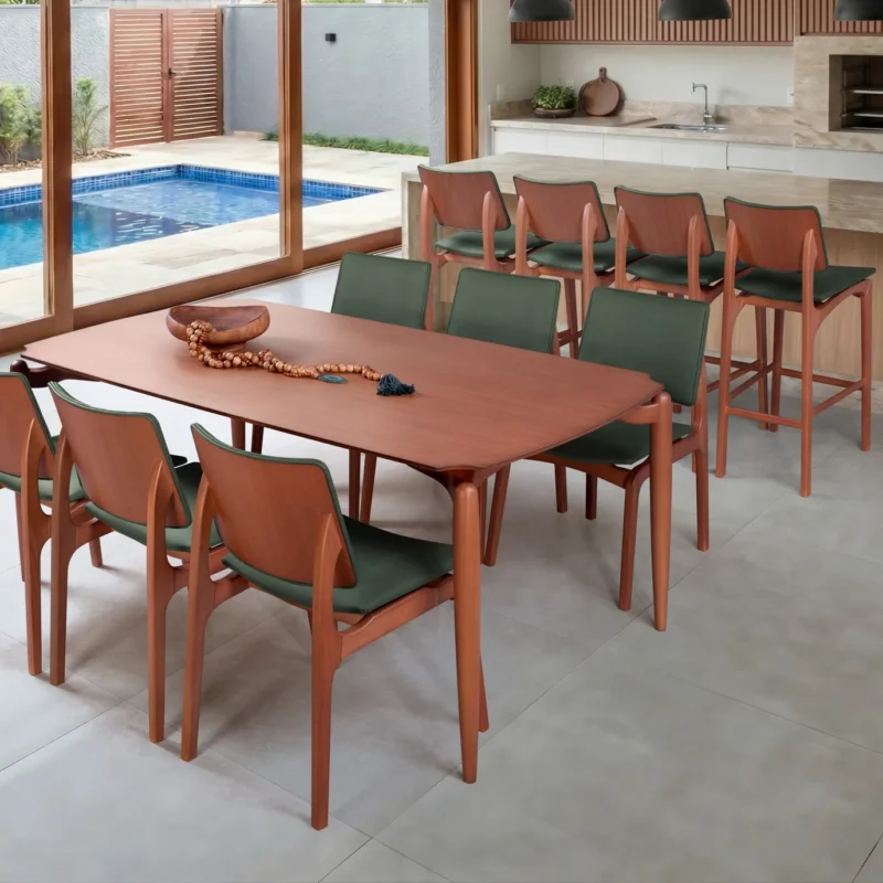 Mesa Malibu / Cadeira Berlim